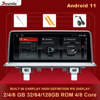 6gb android 11 car radio multimedia for bmw 1 series 120i e81 e82 e87 e88 ccc cic net head unit stereo gps navigation audio ips