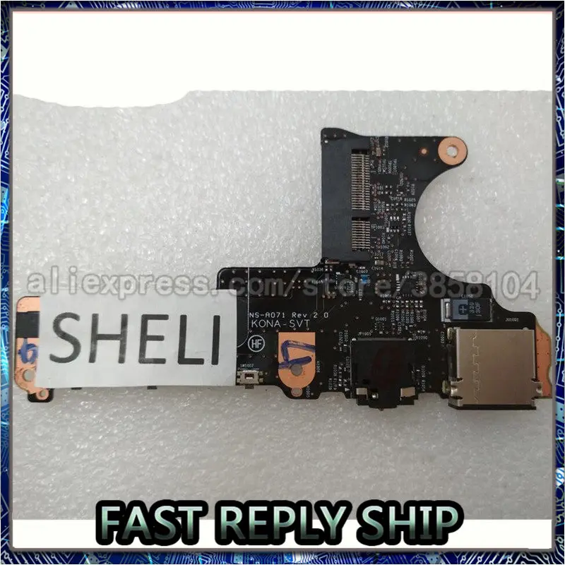 SHELI для Lenovo Yoga 2 Pro USB порт аудио Плата 90004972 NS A071|Материнские платы| |