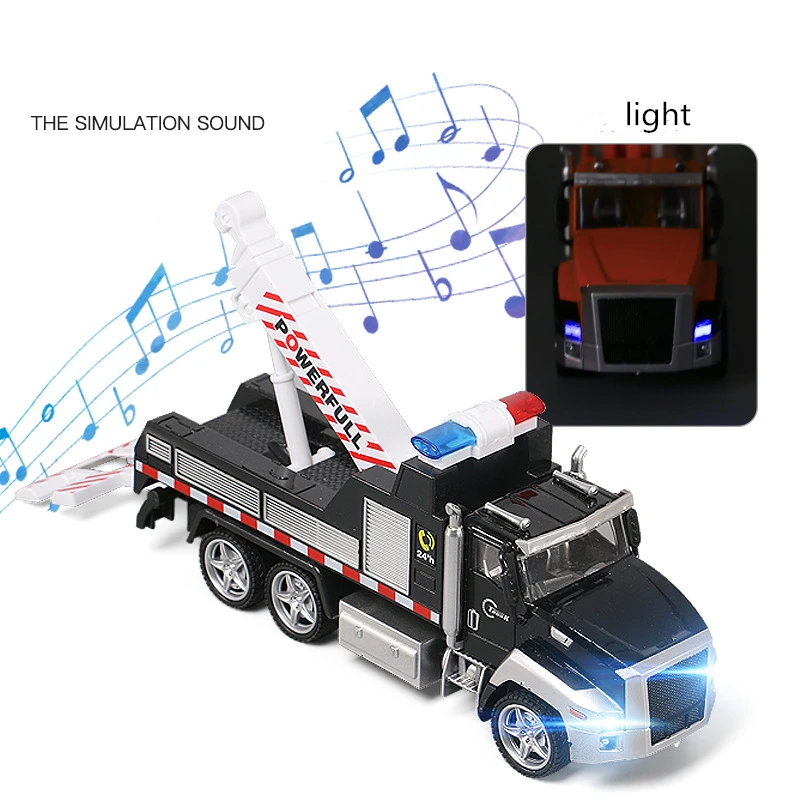 

Alloy Construction Vehicle Engineering Car Water Tank Fire Truck Toys Ladder Truck Pull Back Car Children Kid Toy
