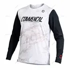 Горнолыжная футболка Commencal, камуфляжная футболка для горного велосипеда, Мужская футболка для горного велосипеда, одежда для езды на велосипеде, одежда для езды на мотоцикле