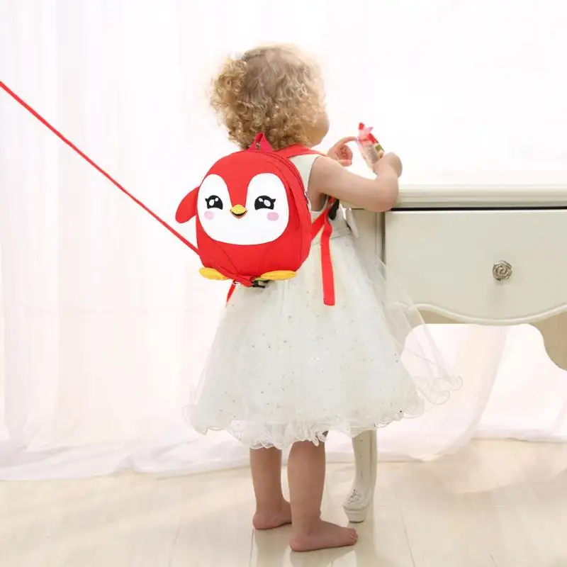 Прекрасный мультфильм водонепроницаемый рюкзак с пингвинами 3D куриное яйцо