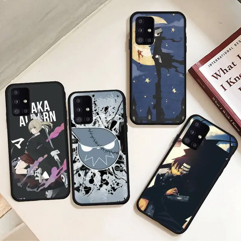 

Japan anime Soul Eater Phone Case For Samsung galaxy A S note 10 12 20 32 40 50 51 52 70 71 72 21 fe s ultra plus