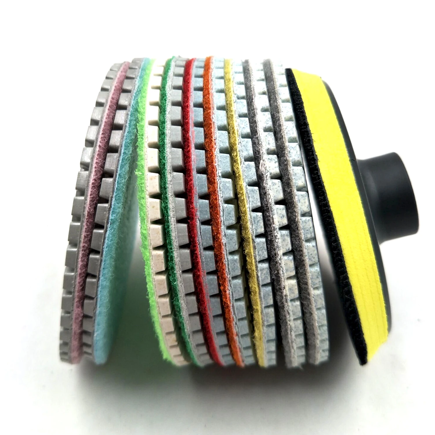 Набор алмазных полировальных колодок комплект из 10 предметов 4 дюйма