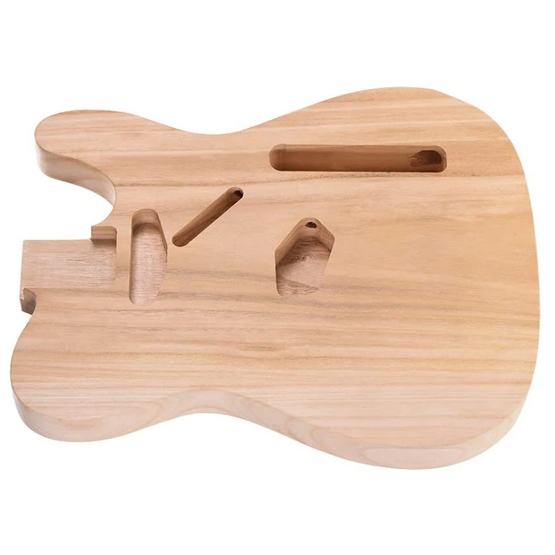 Незавершенные Электрогитары тела TL-T02 клен пустой корпус гитары на теле Стиль