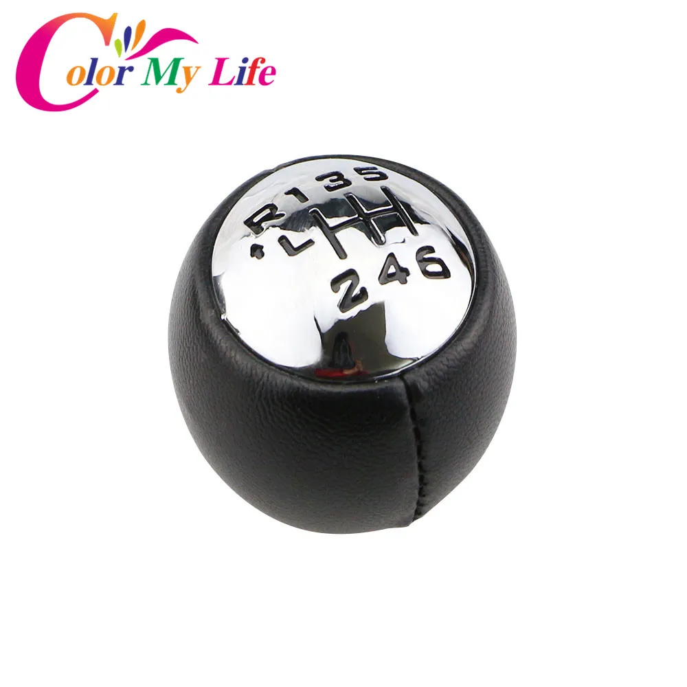 Ручка переключения передач Color My Life 6 скоростей для Peugeot 307 308 3008 407 5008 807 PARTNER B9 Tepee
