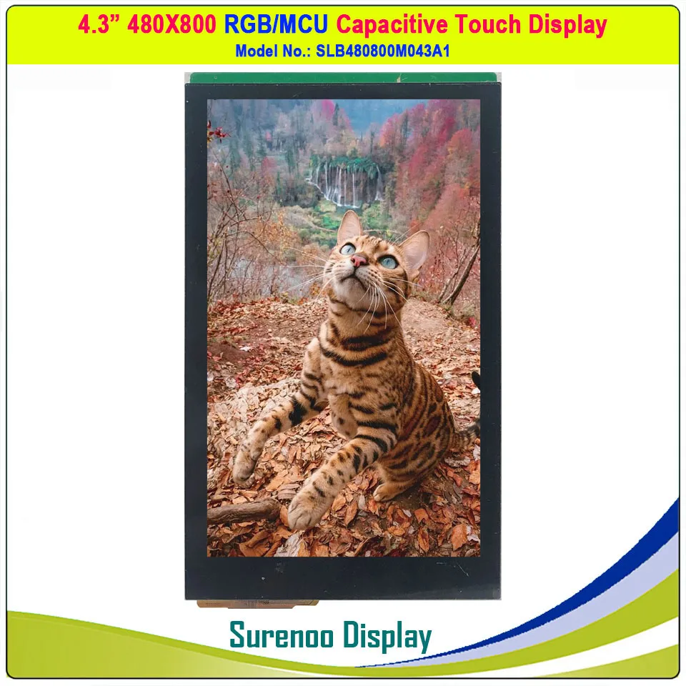 4 3 &quot480*800 резистивный емкостный сенсорный экран 40P_RGB/MCU NT35510 TFT ЖК модуль дисплей