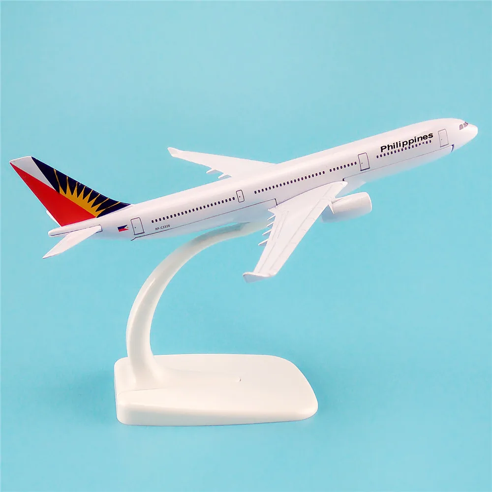 Модель металлического самолета 16 см модель филиппинского A330 дыхательные пути