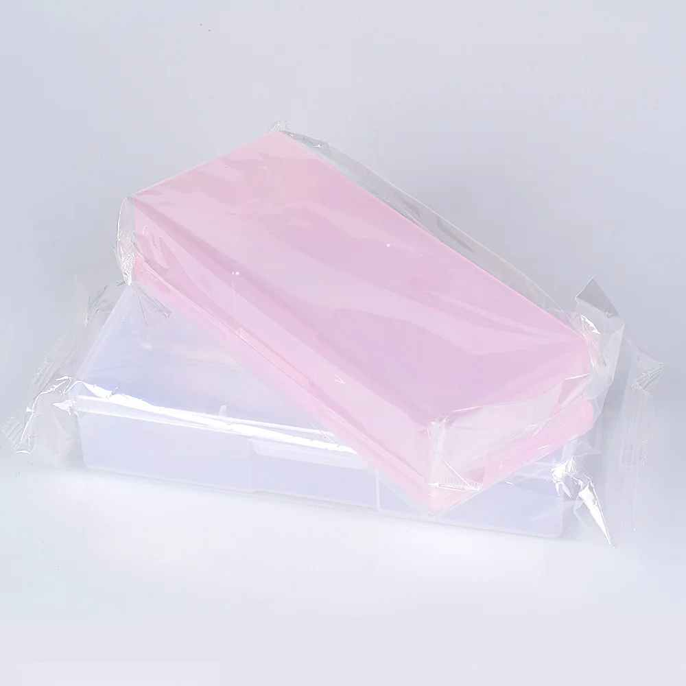 Пластиковая коробка для хранения микроблейдинга с татуировками милый