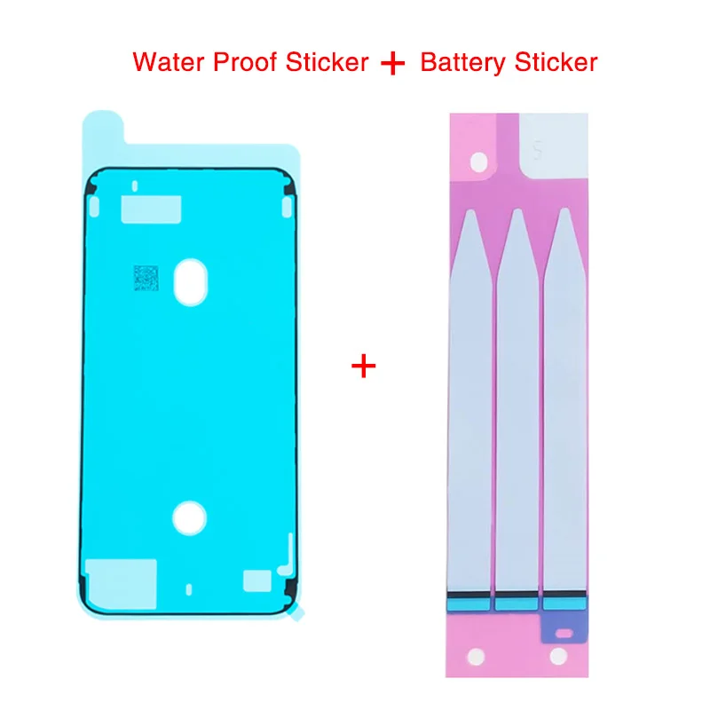 1set Waterproof Adhesive Sticker For iPhone 6 6S 7 8 Plus X XR XS Max LCD Screen Frame Bezel Seal Tape Glue  Battery Sticker