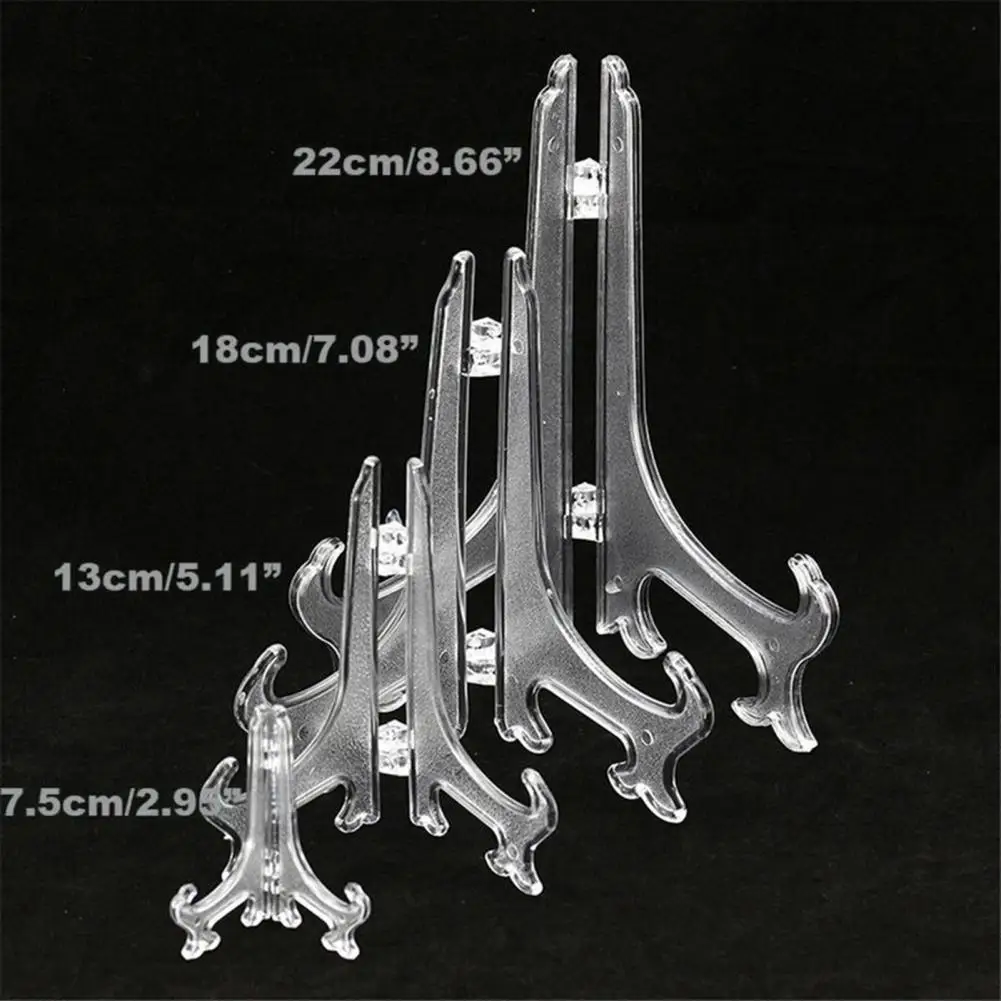 

Plate Display Stand Ecro-friendly Multifunctional Portable Picture Frame Dish Rack Easel for Home Plate Display Stand Stoage