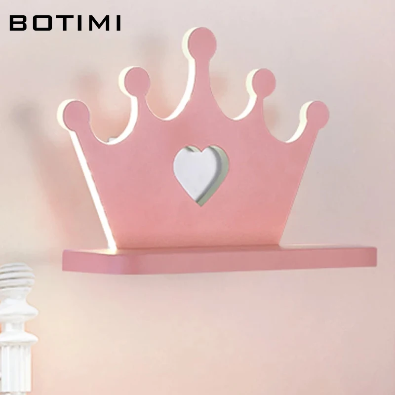 Настенный светильник BOTIMI светодиодный с полкой|Комнатные настенные LED -лампы| |