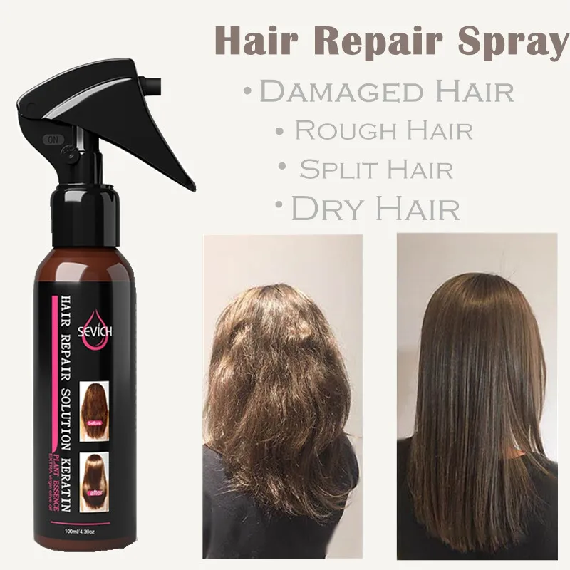 Sevich 100ml Hair Repair Spray Repairs damage restore soft hair for all hair types keratin Hair& Scalp Treatment