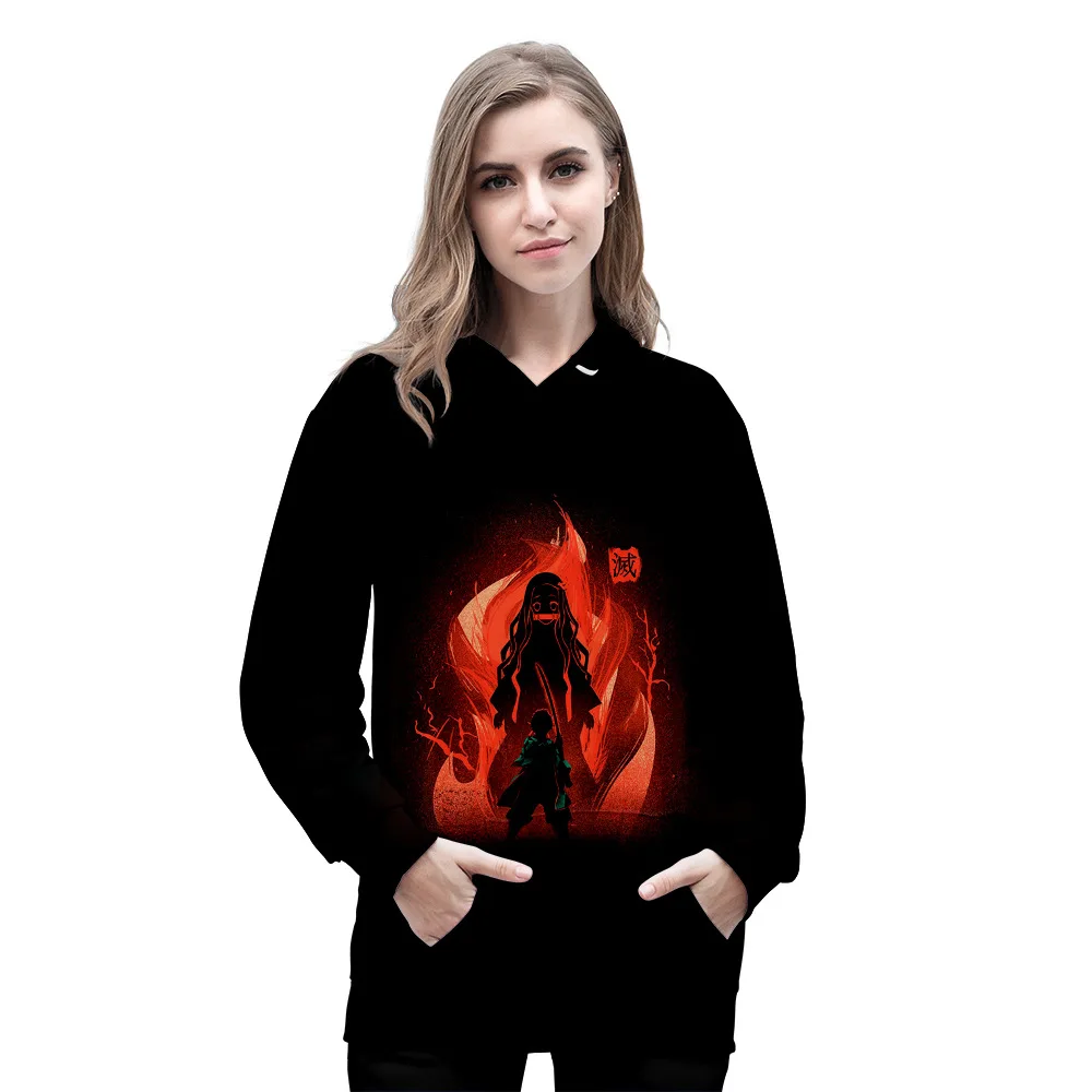 

Новинка 2020, толстовка с 3D принтом рассекающего демонов, уличная одежда, высококачественный модный спортивный костюм, Свободный свитшот, пул...