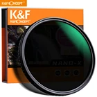 Фильтр K  F Concept ND8-ND128 58677277 мм, нейтральный фильтр плотности, градиентный ND-фильтр для камеры Nikon Canon, без точки X