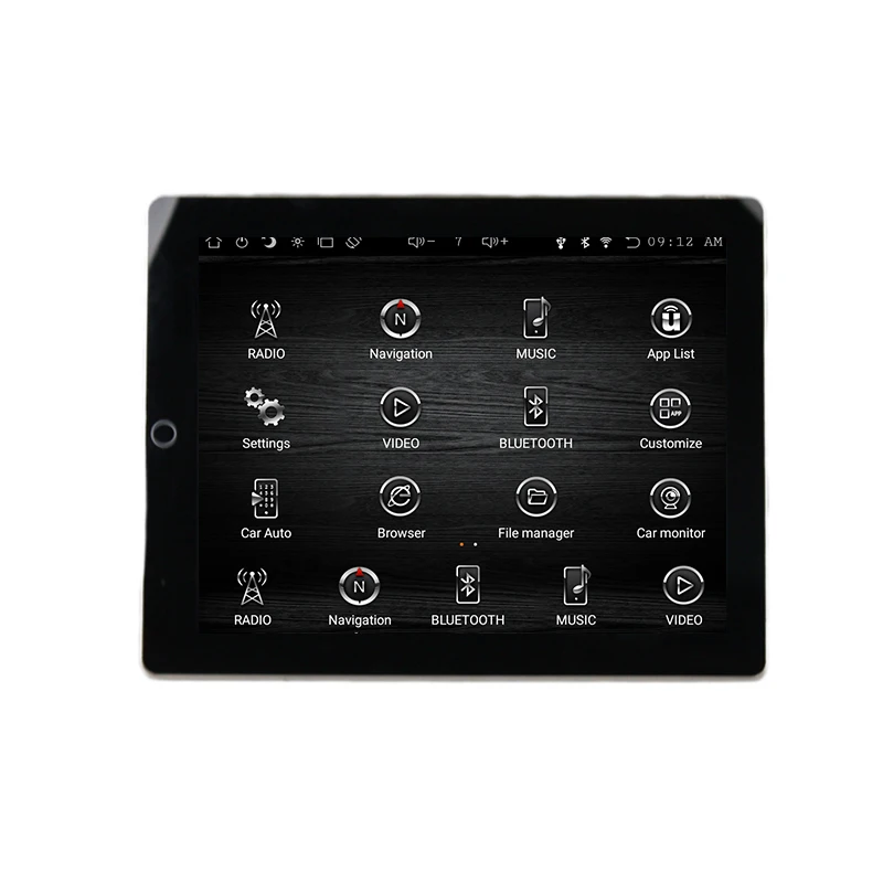 Автомобильный GPS-навигатор на Android 9 7 универсальный мультимедийный DVD-плеер в