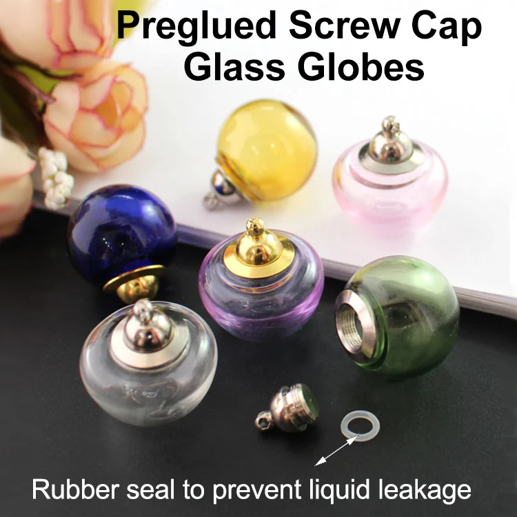 4 шт. полые Заполняемые стеклянные подвески для волос|Шармы| |