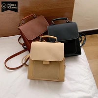 high quality leather backpack women cute mini backpacks for women fashion womens backpack luxury small designer backbags trend