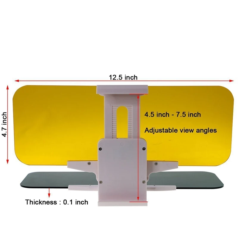 Автомобильный солнцезащитный козырек 2 в 1 ослепительные очки день ночное
