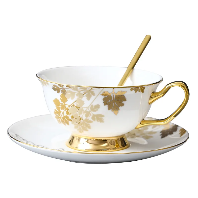 Забавные Горячие королевские креативные фарфоровые чашки и блюдца керамические