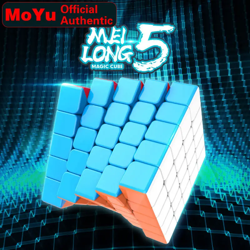 MoYu MeiLong 5 5x5x5 Magic Cube MeiLong5 5x5 Professional Neo Speed Cube Puzzle Antistress Educational Toys For Children moyu aochuang stickerless 5x5x5 magic cube 5x5 speed neo cube puzzle antistress educational toys for children