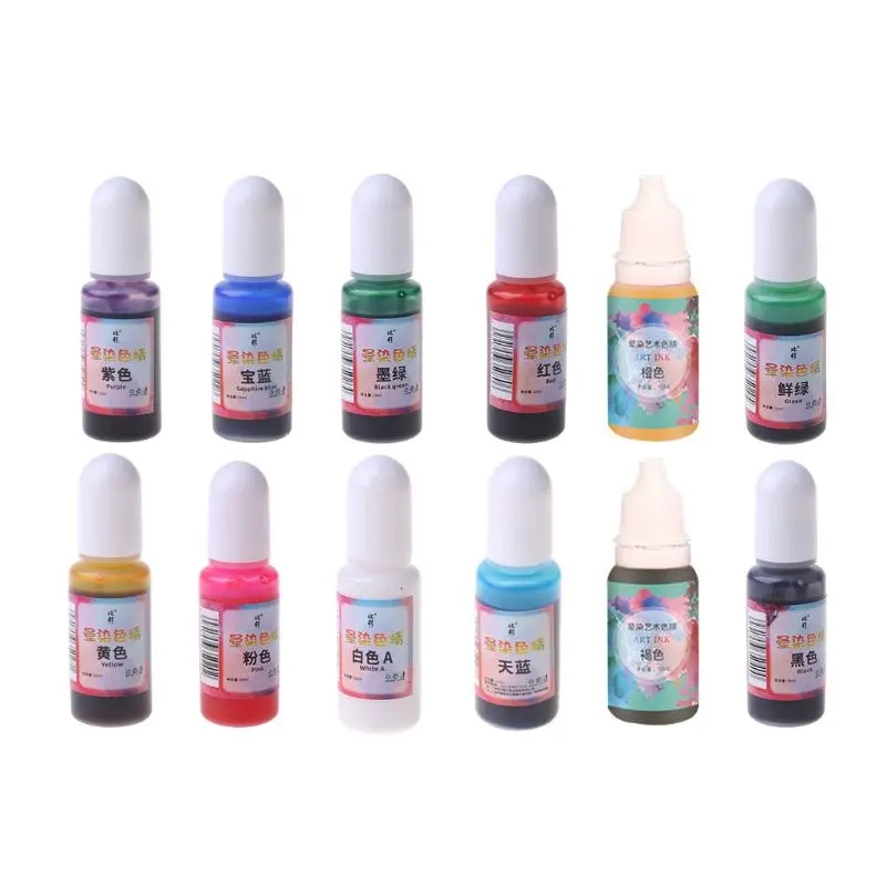 Художественные чернила натуральный пигмент краситель краска Диффузия УФ