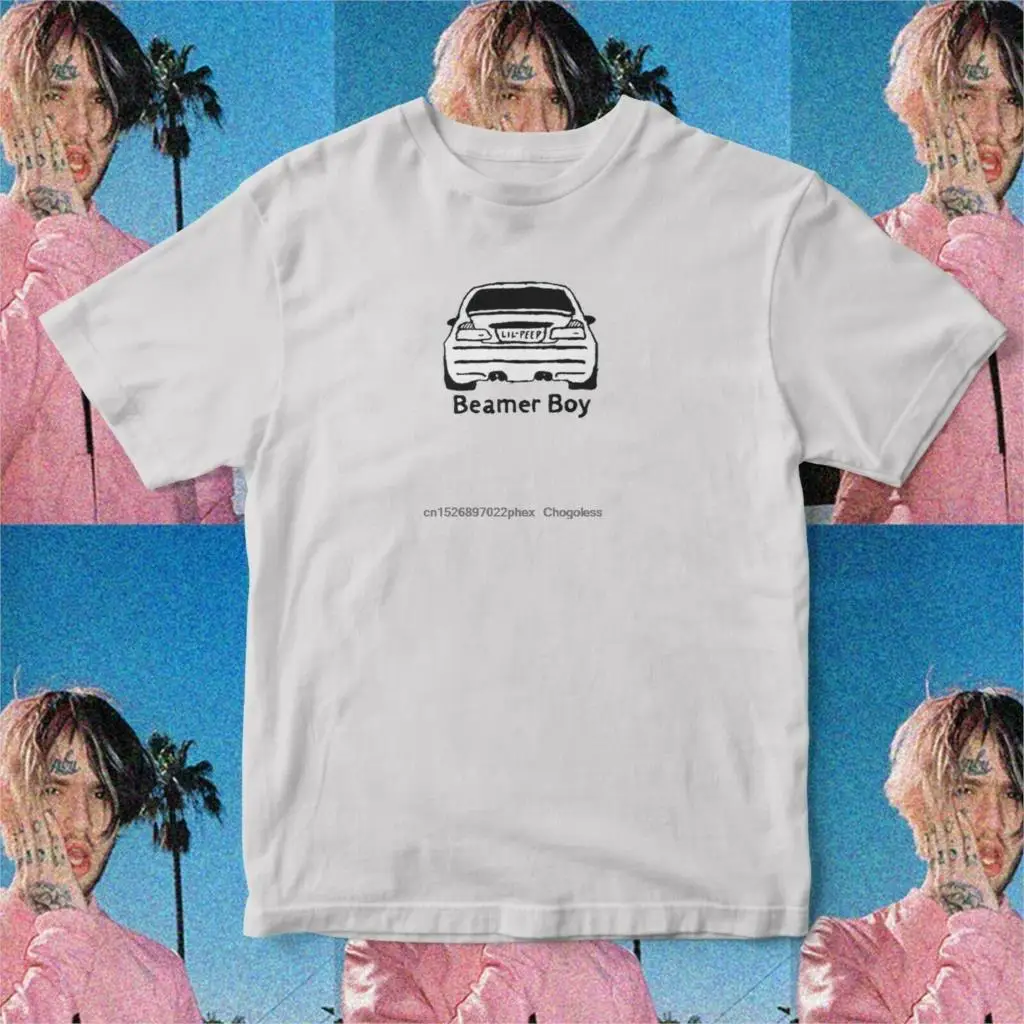 

Lil Peep Beamer Boy Обложка для альбома T GBC (UnisexWhite)