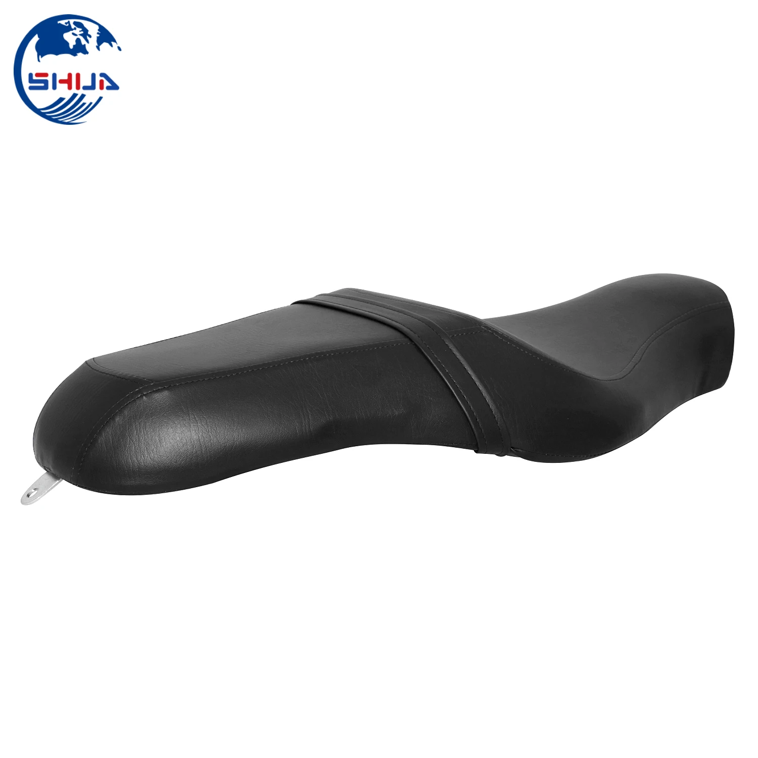 Черное ПАССАЖИРСКОЕ СИДЕНЬЕ водителя + заднее сиденье для Harley Iron SuperLow Forty Eight