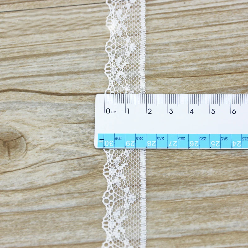 (10 ярдов/рулон) 20 мм цветная кружевная ткань тонкая лента для украшения