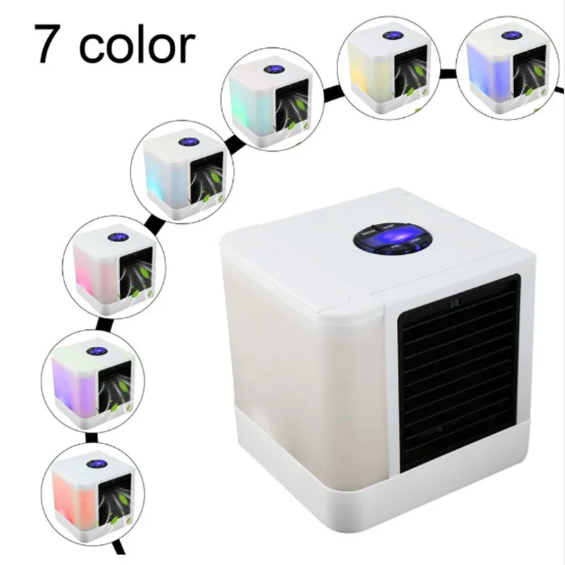 Светодиодный мини-кондиционер Arctic Air personal space cooler, портативный Настольный вентилятор, небольшой кондиционер, увлажнитель воздуха, комнатное охлаждение