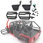 Задняя полудверь и сделай сам передняя трубка рельсовая дверь для KYX SCX10 II Jeep Wrangler кузов радиоуправляемая Автомобильная деталь