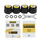 Универсальный внешний датчик давления в шинах TPMS V11, Bluetooth 4,0, поддержка телефонов Android и IOS, 4 беспроводных внешних датчика s с приложением