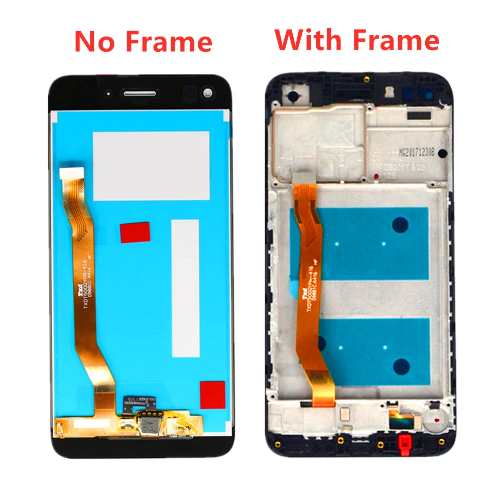 5 0 &quotОригинальный ЖК-дисплей для Huawei P9 Lite Mini сенсорный экран с заменой рамки Y6 Pro