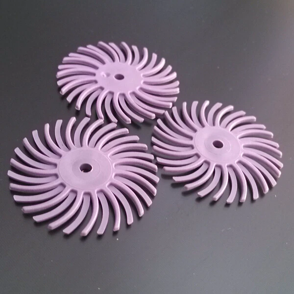 Free Shipping Purple Color Grit 600# 1&quot Radial Bristle Discs Brushes Rotary tools 100pcs/bag | Украшения и аксессуары