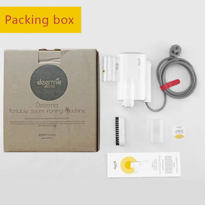 Packing box Xiaomi паровой утюг Delmar ручная гладильная машина Электрический складной портативный бытовой паровой утюг мини гладильная машина 5 - Цвет: Packing box