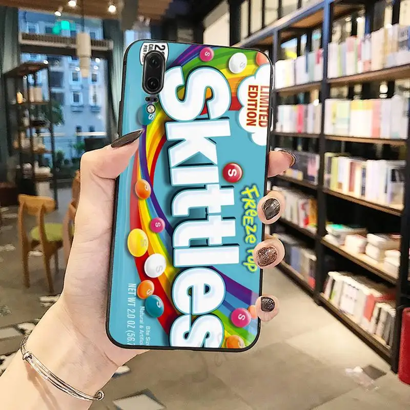 

Skittles Sweet Sour Fruit Candies Phone Case For Huawei honor Mate P 10 20 30 40 Pro 10i 9 10 20 8 x Lite