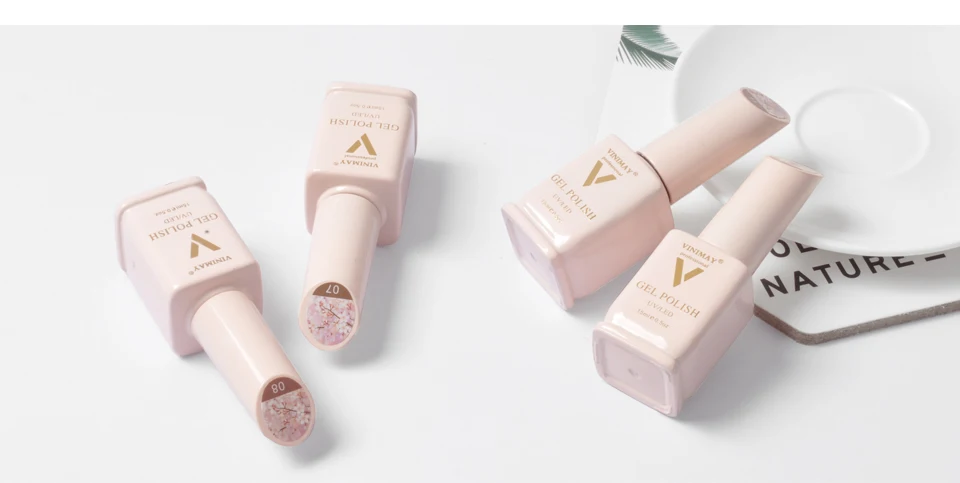 VINIMAY Франция гель лак для ногтей vernis Полупостоянный УФ растворяемый Гель-лак для ногтей грунтовка для геля Гель для маникюра