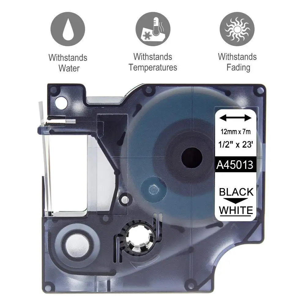 Fimax многоцветный 45013 40913 43613 45018 40918 45016 совместимый для Dymo 12 мм лента для маркировки для производитель Этикеток Dymo LM160 280 PNP