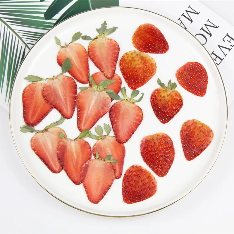 Аксессуары для домашнего декора DIY капли клея тиснения фрукты сухой кусочек