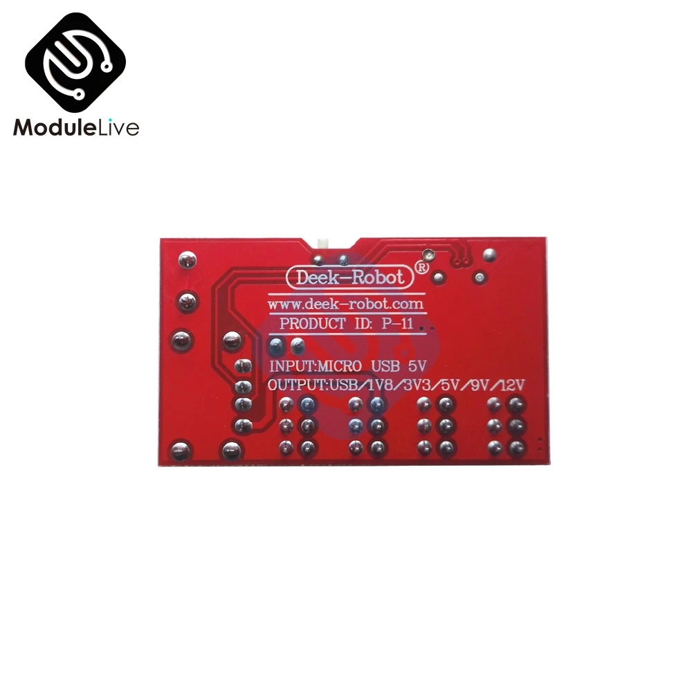 1 шт. мини usb модуль питания от постоянного тока до микро 5 В 8 12 в 3 9 переключатель