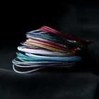 Браслет Meetvii из веревочной ленты для женщин и мужчин, плетеный браслет ручной работы из медных бусин с золотой нитью, ювелирные изделия дружбы для пар