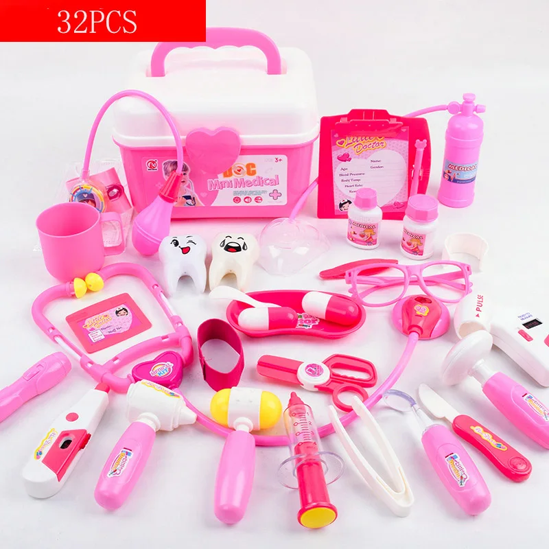 32 шт./компл. игровой домик игрушки для детей набор игрушек имитация медицинских