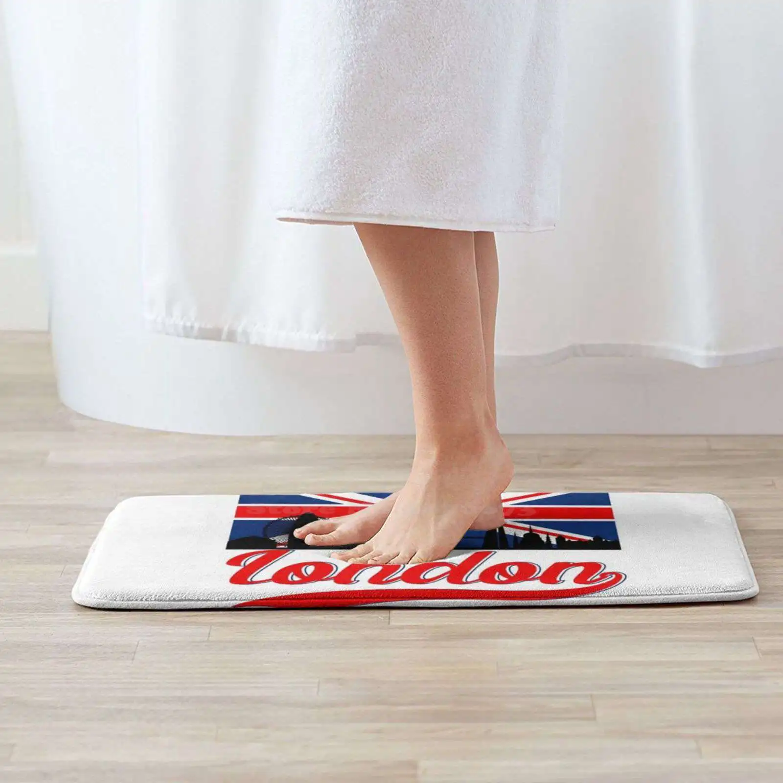 Коврик для дома с флагом Великобритании комнатный ковер путешествий на
