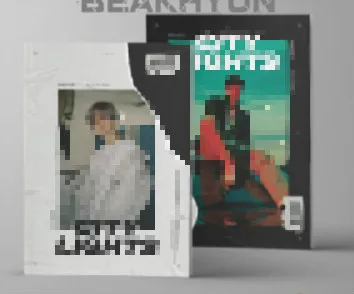 [MYKPOP] 100% Официальный оригинал альбом BEAKhY/un SOLO MINI 1 City Lights E9 SA19081404.|Сувениры для