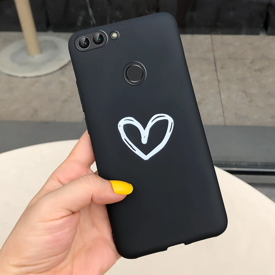 Чехол для Huawei P smart 2018 однотонные Силиконовые мягкие чехлы из ТПУ с рисунком