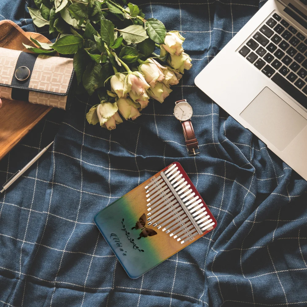 17-клавишное Пальчиковое пианино портативное |