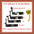 Материнская плата без идентификационной учетной записи для iphone 6plus, 6s, 6, 6splus, без Touch ID, полные чипы, тестовая материнская плата 100%, 16 ГБ, 64 ГБ, 128 ГБ, логические платы