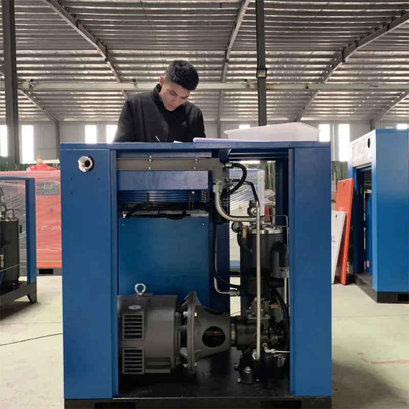 Винтовой воздушный компрессор промышленного класса 440 В/60 Гц для лазерной резки