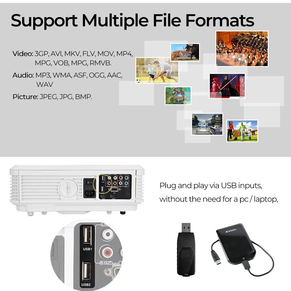 X660S + Full HD светодиодный проектор Android WIFI Портативный HDMI USB 1080p кинотеатр домашний |