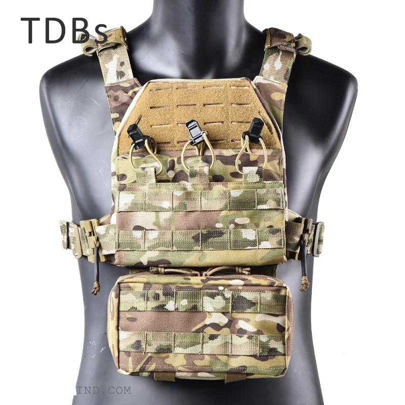 

Tactical Full Set Of TDBS Ultra Light Combat Vest System Original Design Equipment Protective Vest