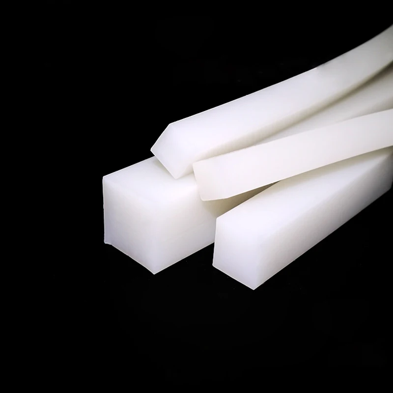 

1M white Silicone Rubber Strip Anti Oil High Temperature Seal Gasket 4/5/6/8/10/15/20mm